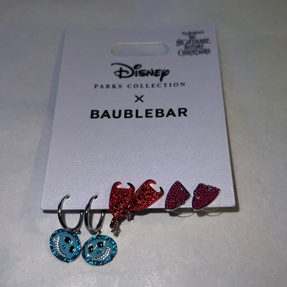 BaubleBar Jewelry Disney Lock Shock Barrel Earring Set Baublebar